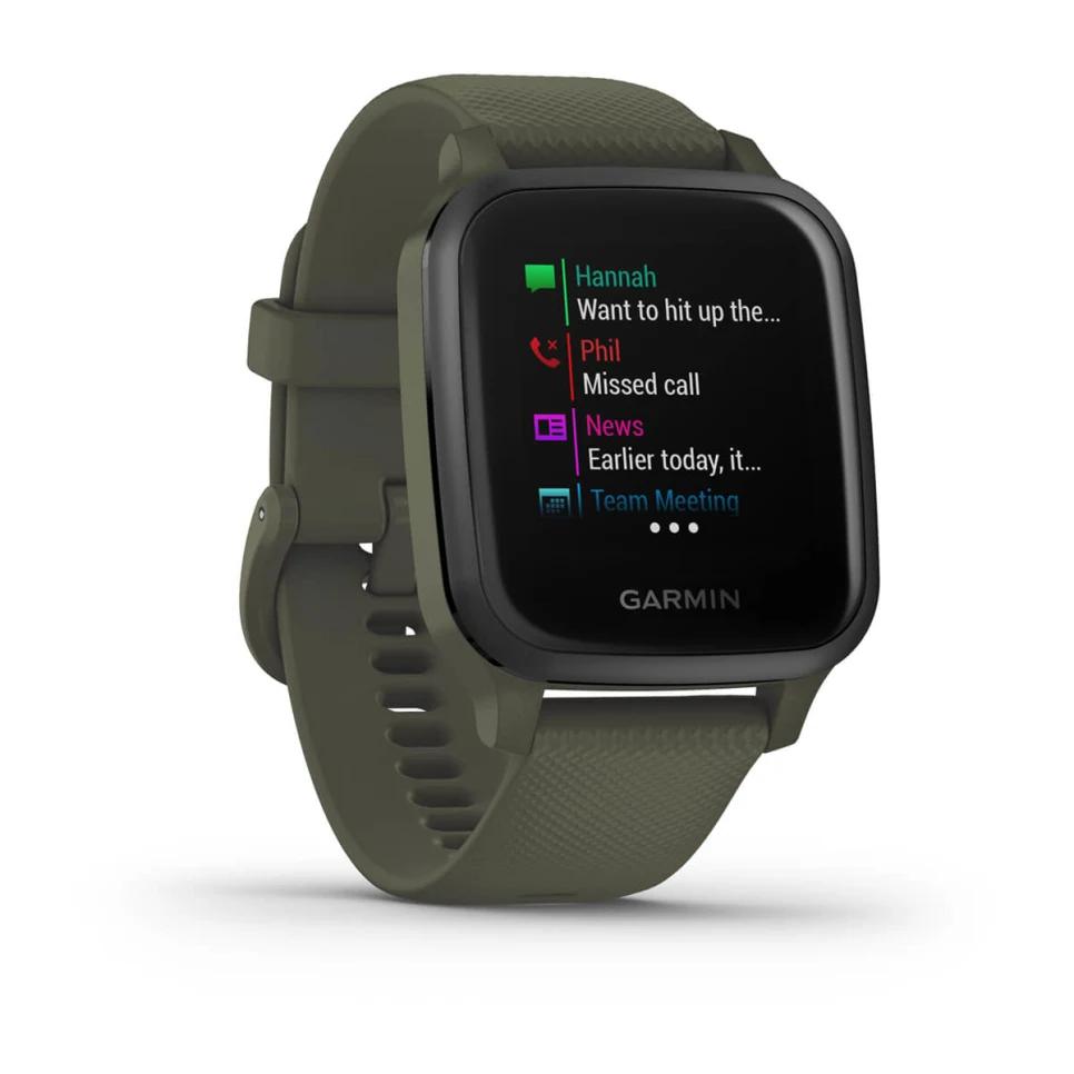 Đồng Hồ Garmin Venu Sq–Music Edition Xanh Lá